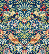 The wallpaper has a smooth, non-reflective matte finish.