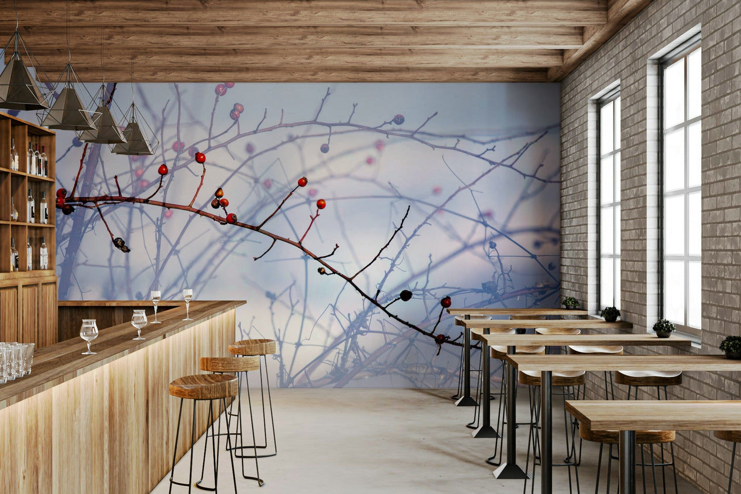 Nature photography mural wallpaper
