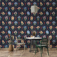 Delicate flower clusters in vintage style
