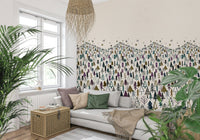 Winter Tree Wonderland Wall Mural