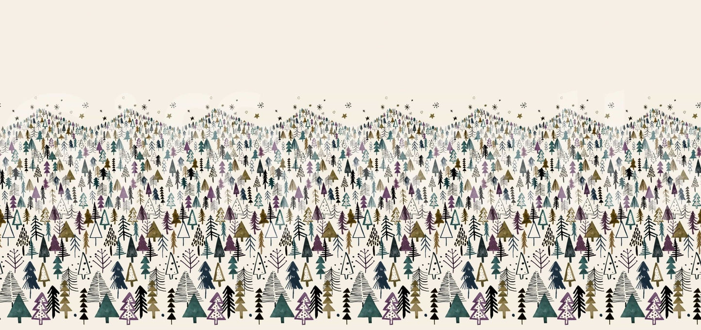 Winter Tree Wonderland Wall Mural