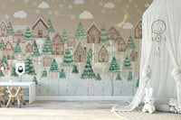 The style is painterly or a soft-focus photograph.

