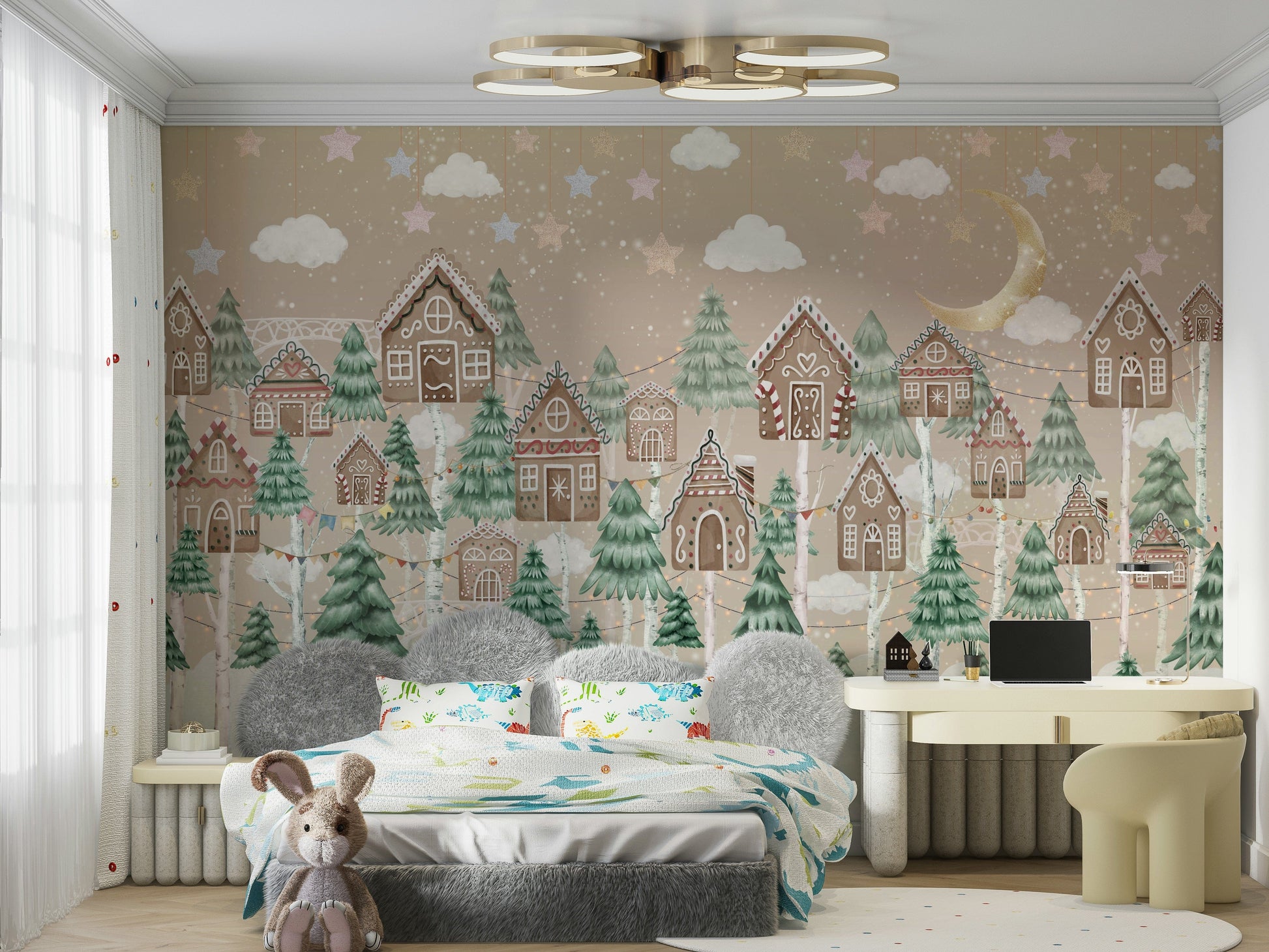 The image feels peaceful and restful.

