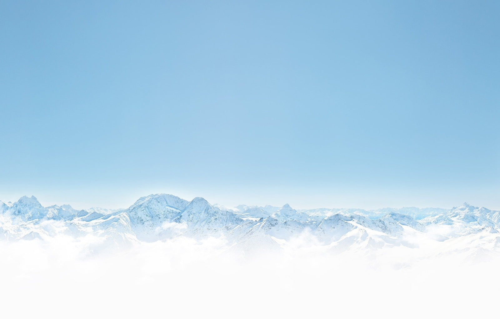 Winter Mountain Wallpaper Mural