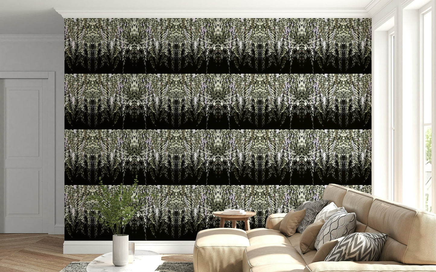 Wisteria Cascade Wallpaper⁠