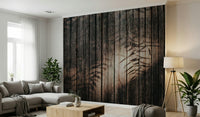 Soft-toned wood grain wallpaper mural adding elegance, warmth, and natural beauty to living spaces.