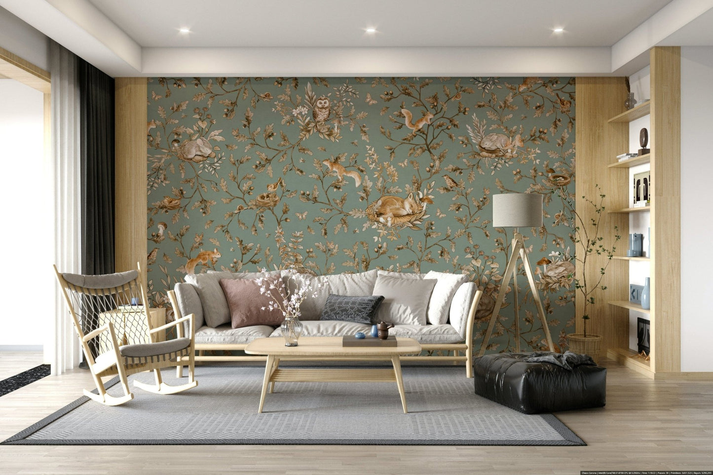 Woodland Dreams Wall Mural