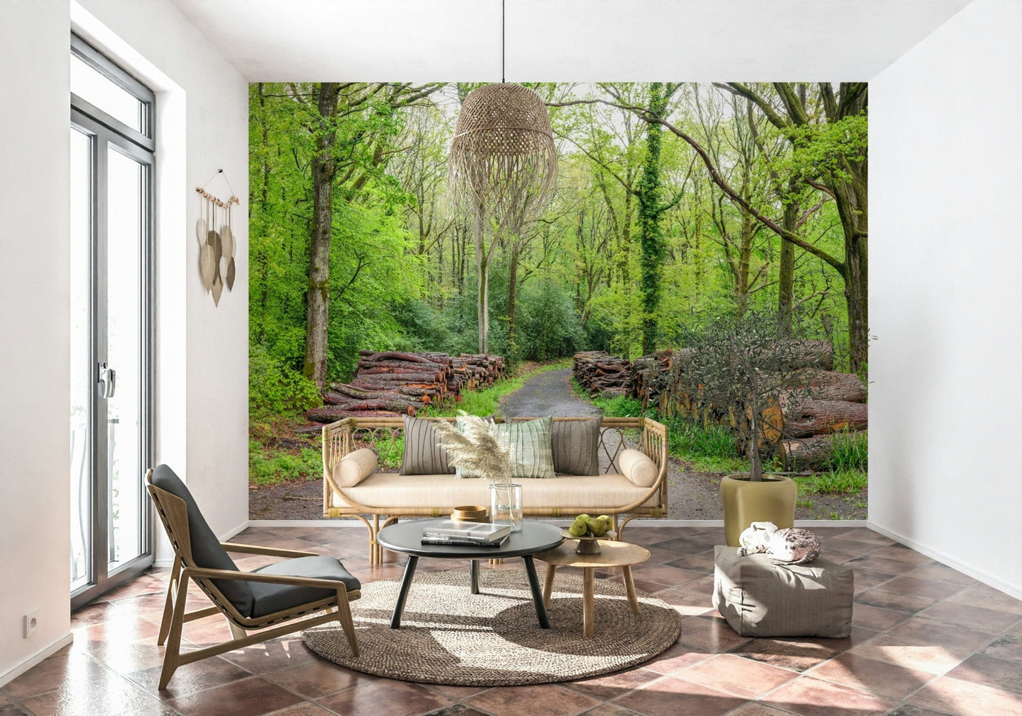 Woodland Harmony Wall Mural