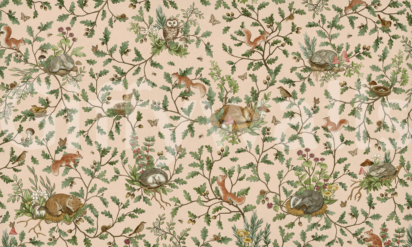 Oak Haven Wall Mural