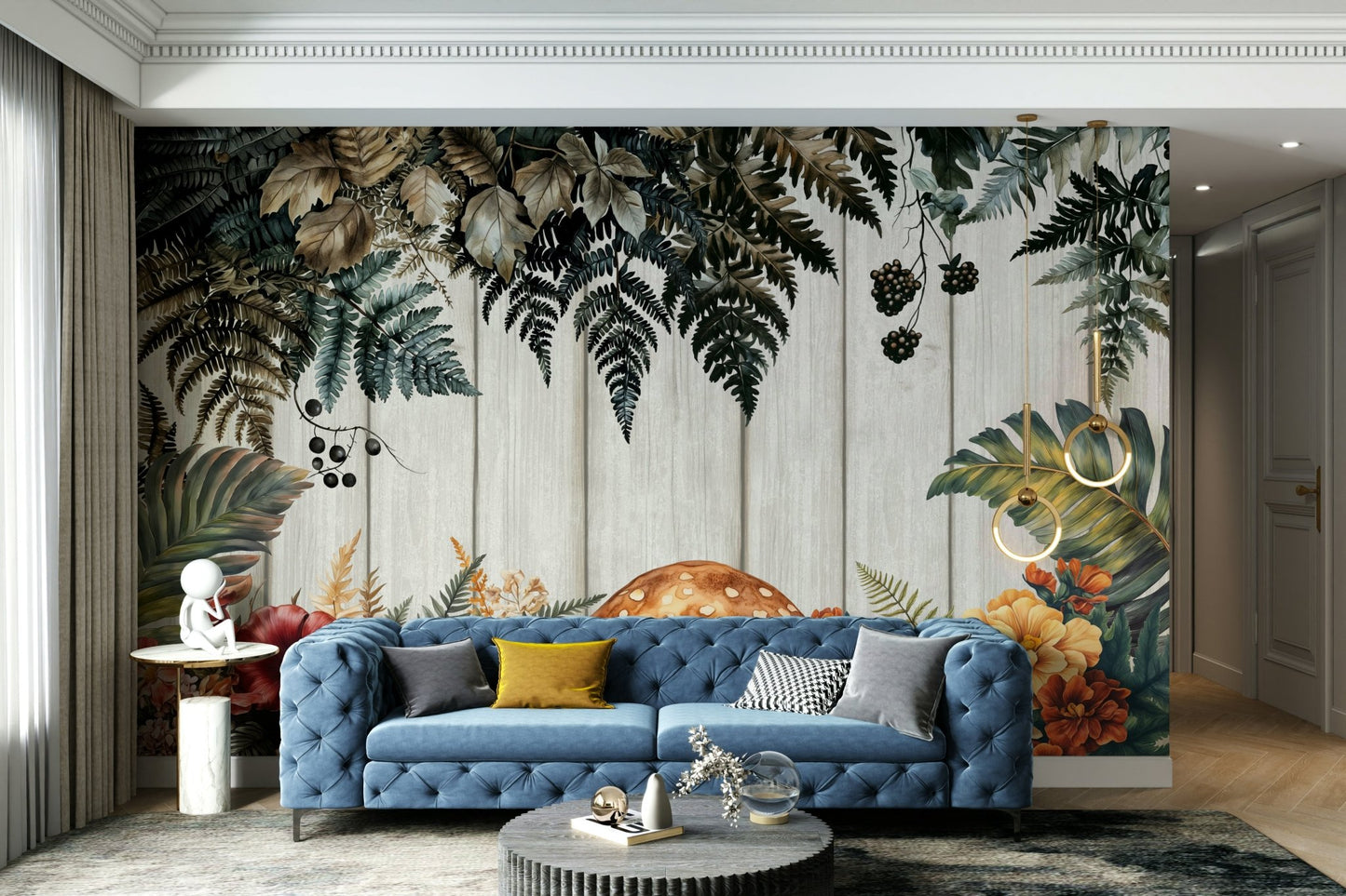 The mood is peaceful and serene.

