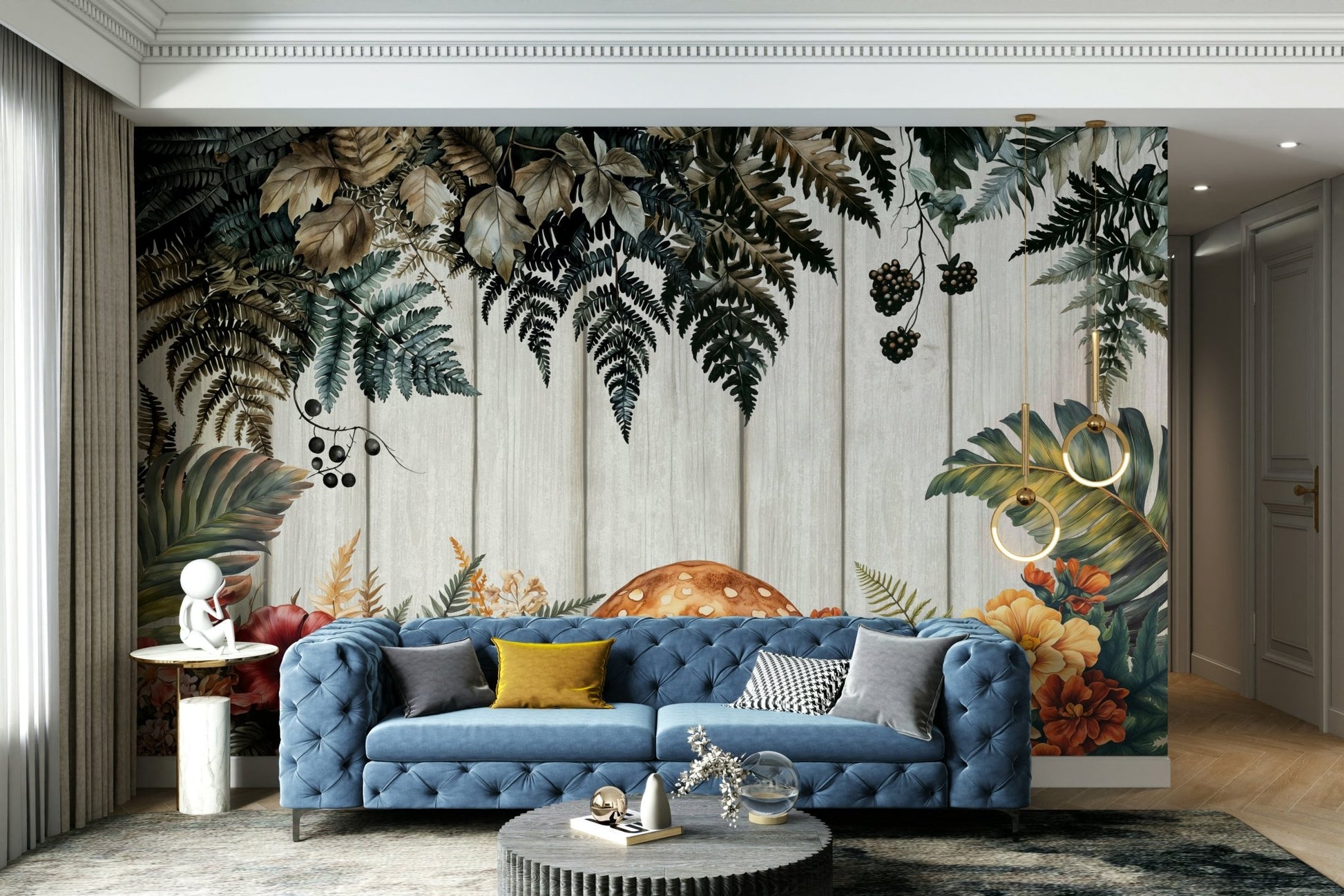 The mood is peaceful and serene.

