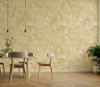 Woven Identity mural for walls adding depth and warmth.

