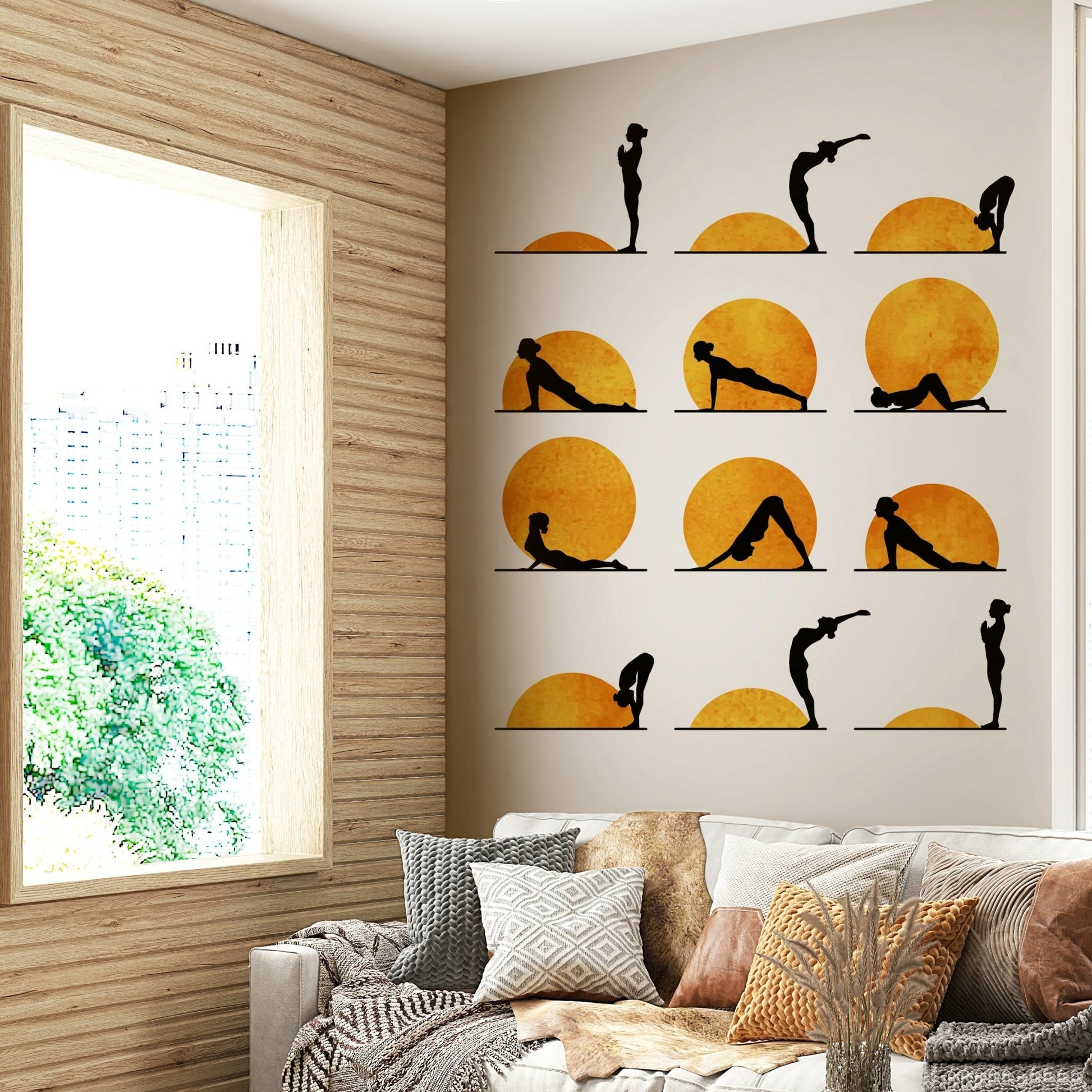 The design suggests balance, peace, and wellness.
