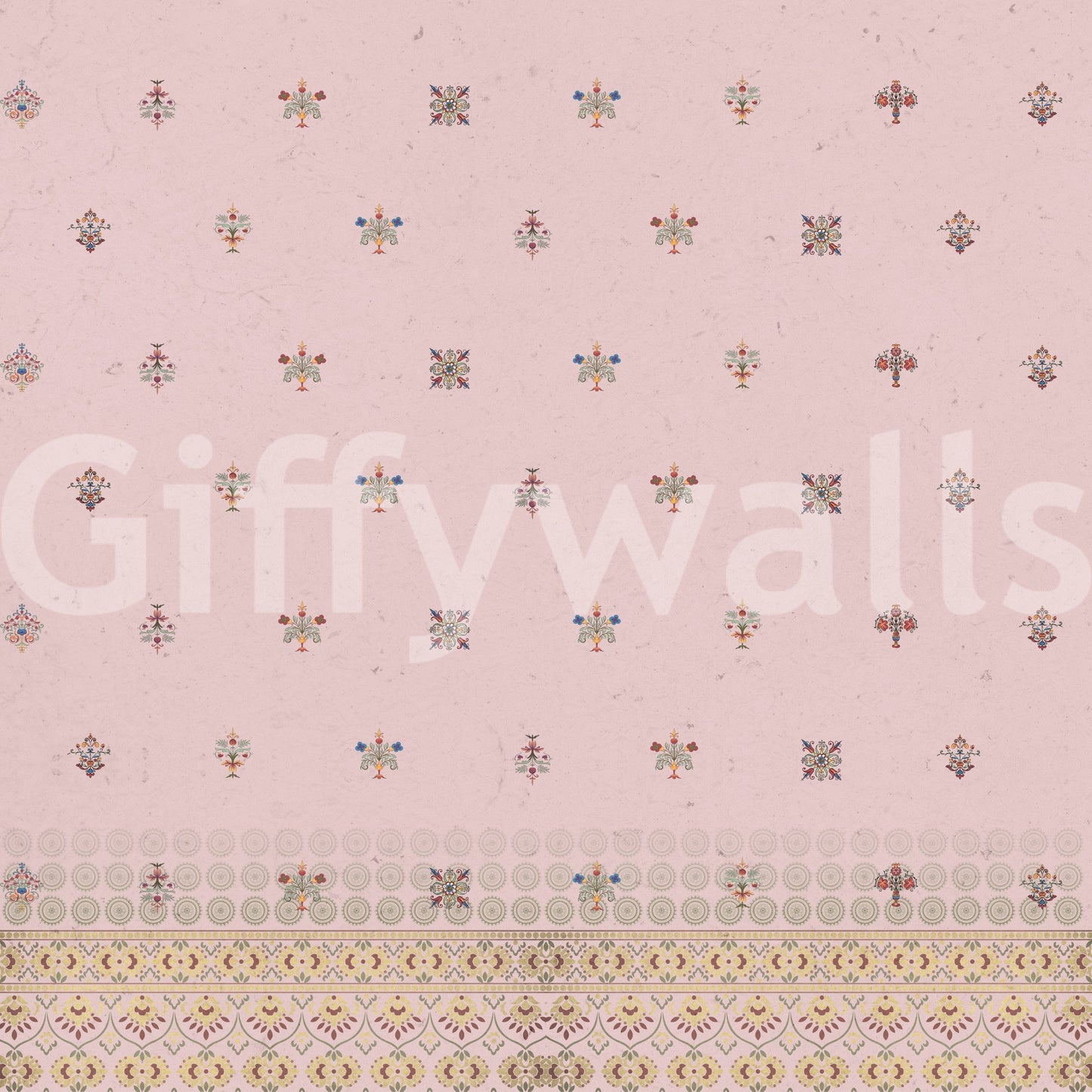 Zardozi pink, peaceful and calm

