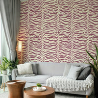The look is both wild and sophisticated.
