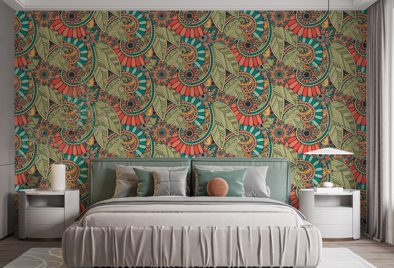 Zentangle Doodle Repeat Pattern Wallpaper - Giffywalls