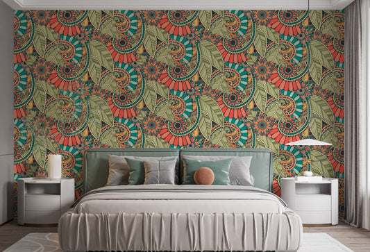 Zentangle Doodle Repeat Pattern Wallpaper - Giffywalls